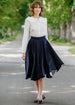 Classic Skirt, Night Navy#color_night-navy