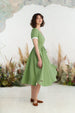 Wrap Dress, Short Sleeve, Matcha Latte
#color_matcha-latte