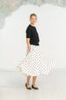 Elaine Top, Short Sleeve, Black Pansy#color_black-pansy