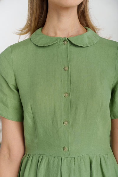 Classic Dress, Short Sleeve, Matcha Latte
#color_matcha-latte