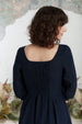 Carmen Dress, 3/4 Sleeve, Night Navy
#color_night-navy