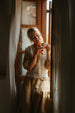 Jasmine Shirt, 3/4 Sleeve, Milk & Honey
#color_milk-honey