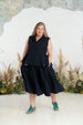 Peplum Vest, Sleeveless, Night Navy#color_night-navy