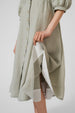 Ophelia Dress, 3/4 Sleeve, Mint#color_mint