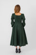 Briar Dress, Long Sleeve, Evergreen
#color_evergreen