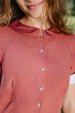 Classic Dress, Short Sleeve, Dark Rose#color_dark-rose