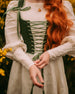 Hawthorn Dress, Long Sleeve, Milky White#color_milky-white