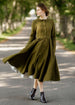 Classic Dress, Long Sleeve, Rosemary Green#color_rosemary-green