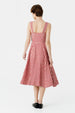 Pinafore Dress, Sleeveless, Red Gingham#color_red-gingham